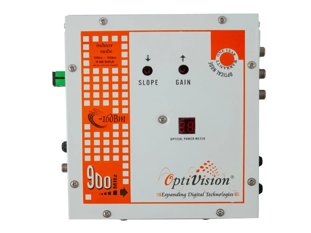 Optivision High-Performance CATV Receiver OV-1112 OPM Optical Node
